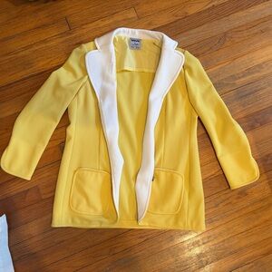 Bleyle Yellow and White Blazer